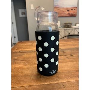Kate Spade glass water bottle.